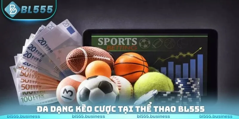 Đa dạng kèo cược tại thể thao BL555